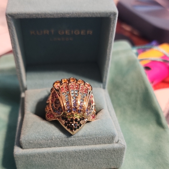 Kurt Geiger Jewelry - Kurt Geiger Rainbow Crystal Ring